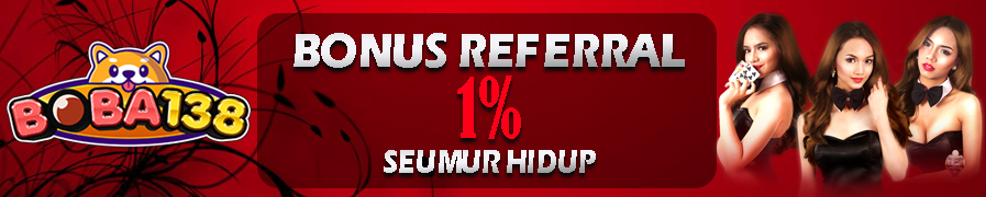 BONUS REFERRAL 1%